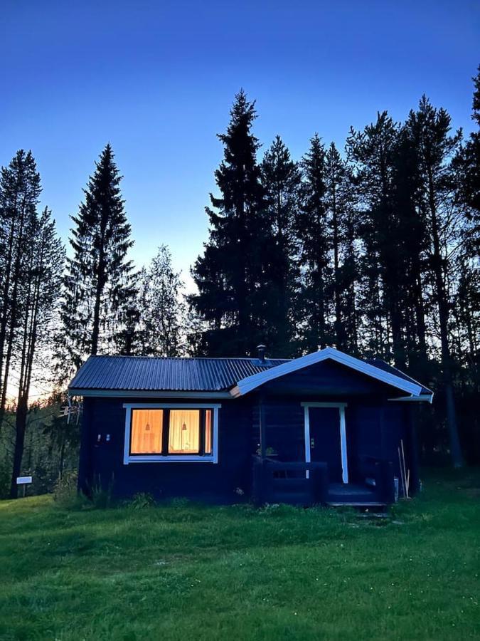 Gemuetliches Blockhaus Im Wald Villa Auktsjaur Exterior foto